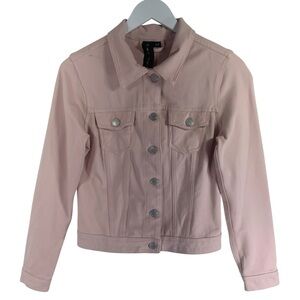 SUKO JEANS Women's Pink soft Denim  style Jacket size small